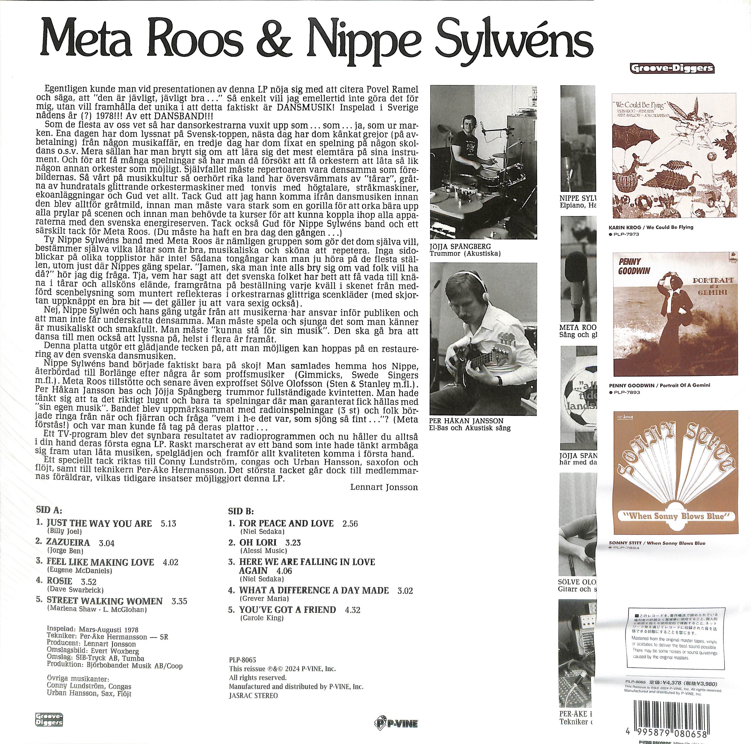 芽瑠璃堂 ＞ メタ・ルース・アンド・ニッピ・シルヴェンズ・バンド