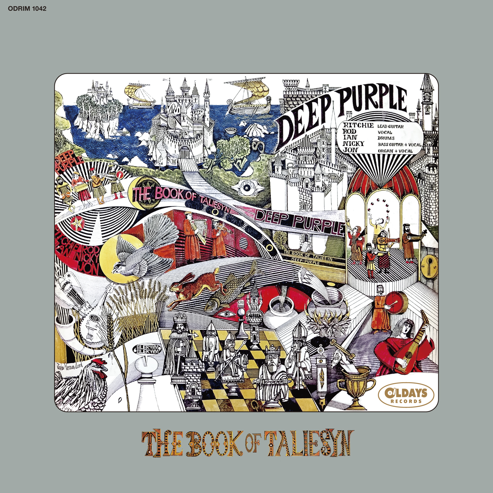 芽瑠璃堂 ＞ ディープ・パープル 『ザ・ブック・オブ・タリエシン