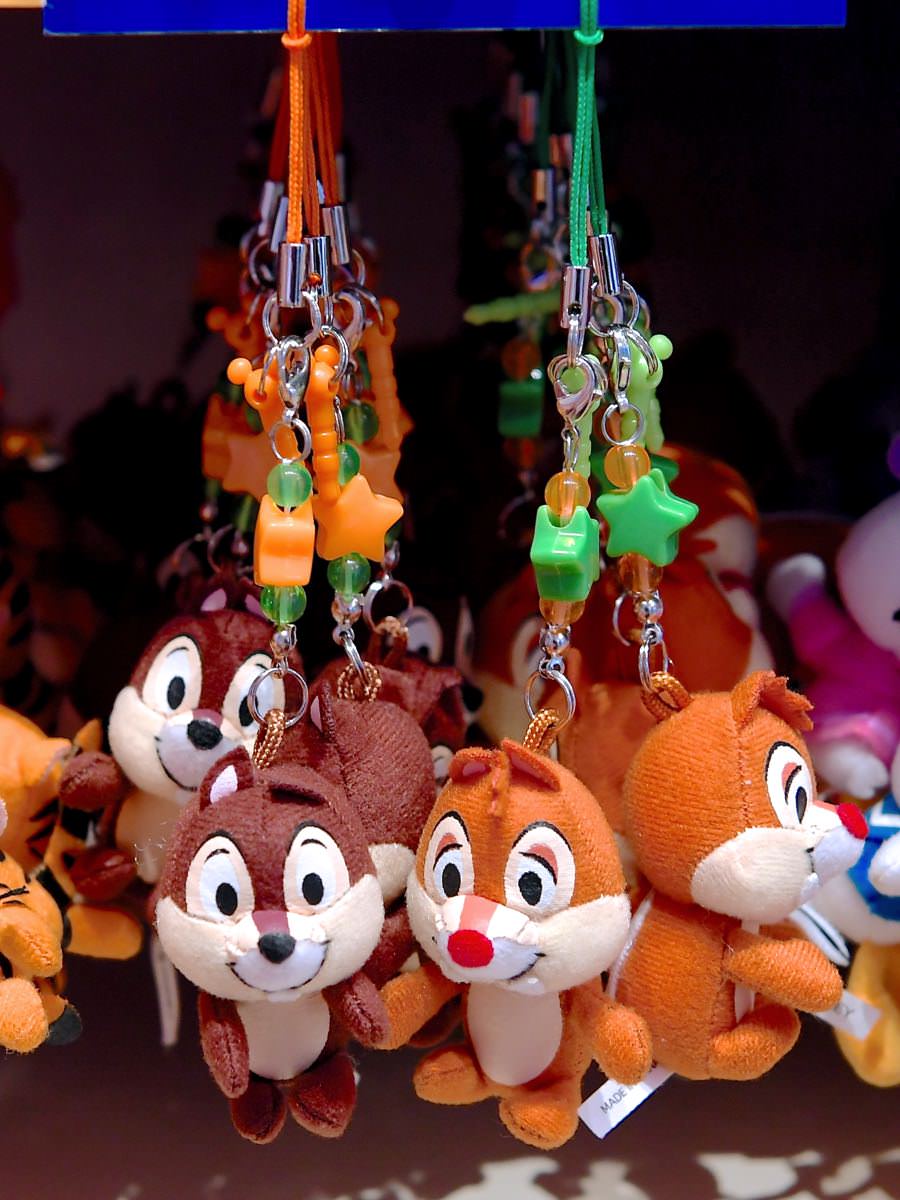 仲良しペアでつけたい！東京ディズニーランド ぬいぐるみストラップ