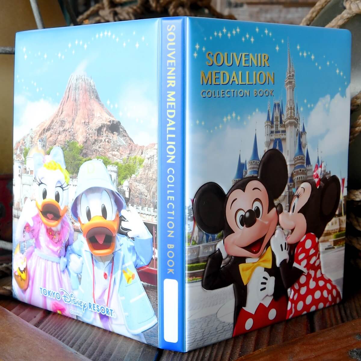 人気の実写デザイン！東京ディズニーランド スーベニアメダル