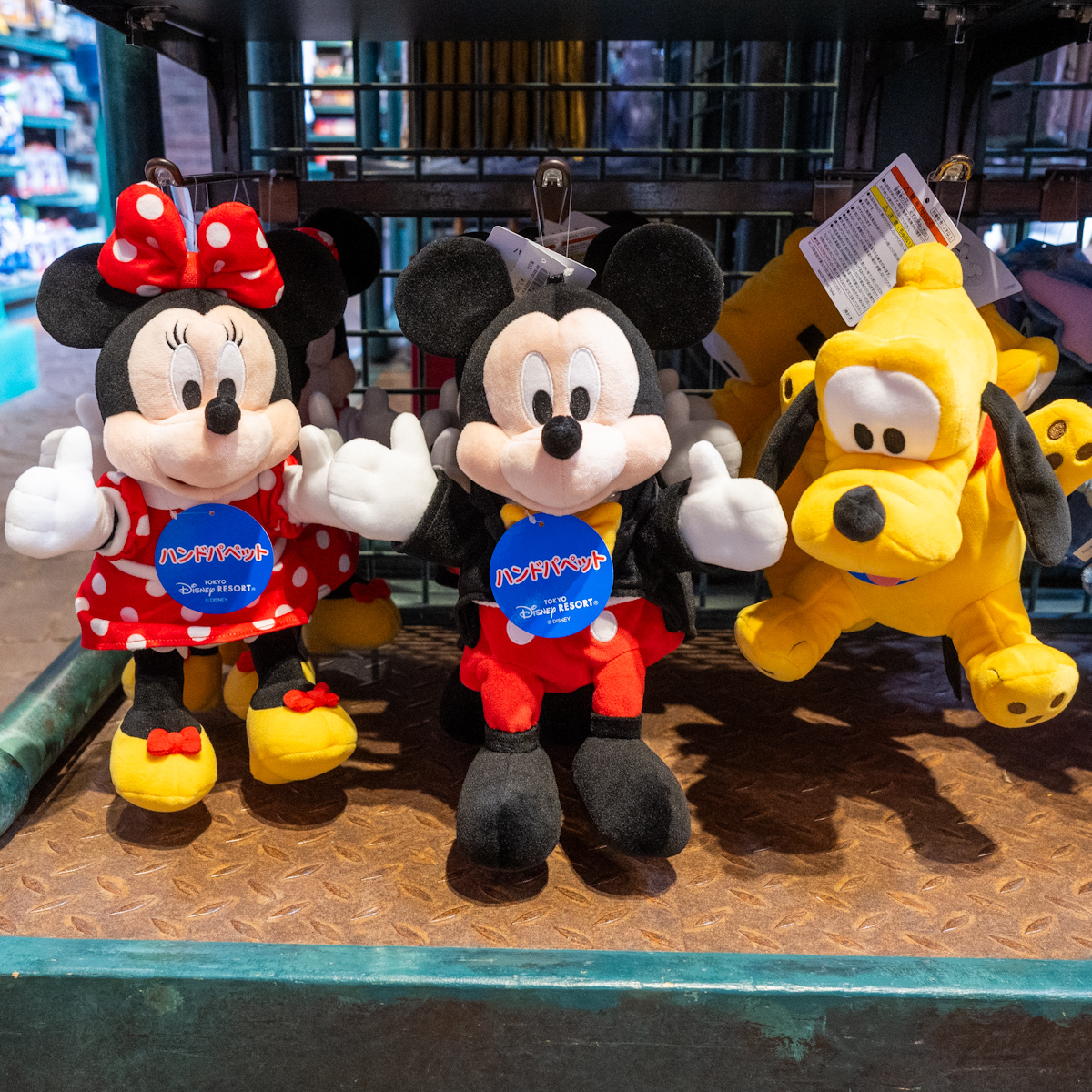 ミッキー、ミニー、プルート！東京ディズニーリゾート「ミッキー