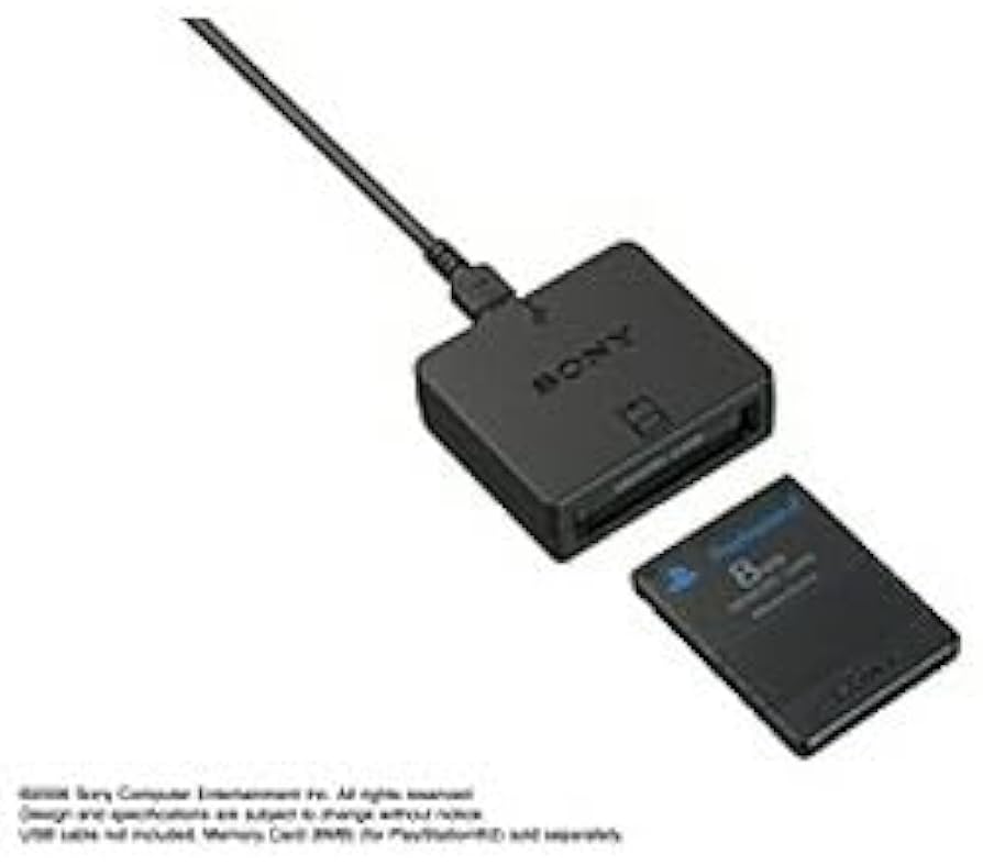Playstation 3 Memory Card Adapter - Use PS2 Memory Cards on Sony