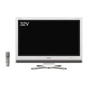 Amazon | シャープ 32V型 ハイビジョン 液晶テレビ ホワイト AQUOS LC