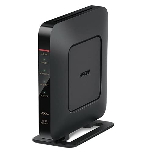Amazon.co.jp: Buffalo WSR-1800AX4S/DBK [Wi-Fi 6 (11ax) Compatible