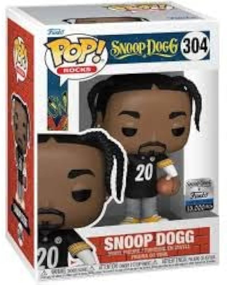 Amazon.com: Funko Snoop Dogg Steelers Black Jersey Exclusive Vinyl