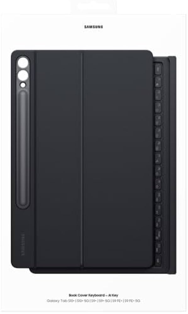 Samsung Galaxy Tab S10+/S9+/S9 FE+ Keyboard Case - Black Retail