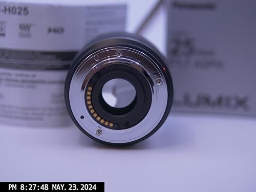 LUMIX G 25mm/F1.7 ASPH.H-H025は軽量ミニサイズな標準単焦点レンズ