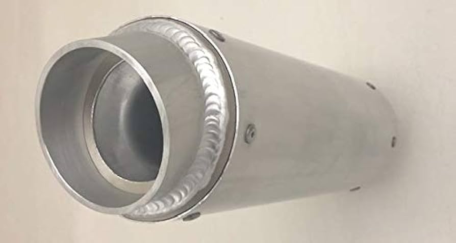 Amazon | 汎用アルミサイレンサー オールドスタイル90Φ250mm差し込み