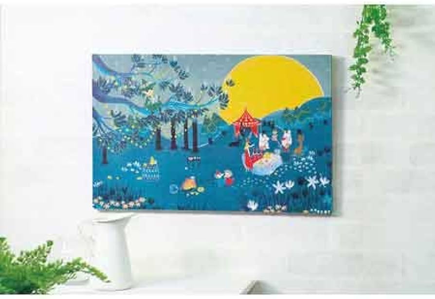 Amazon.co.jp: やのまん(Yanoman)1126ピース ジグソーパズル MOOMIN 月