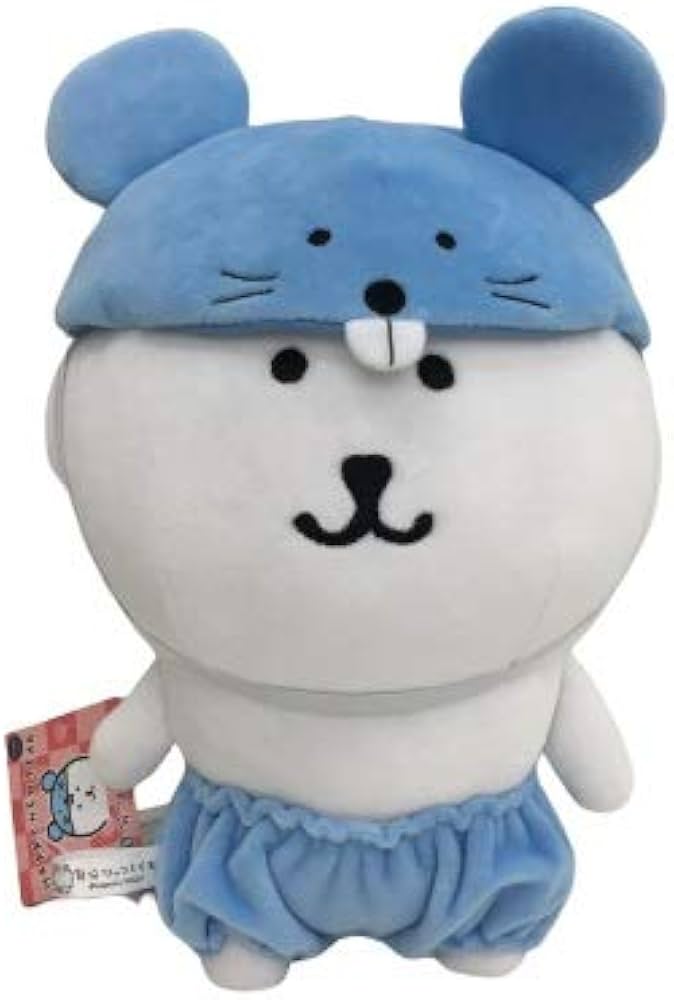 Amazon.co.jp: 自分ツッコミくま 干支(子)ぬいぐるみ ねずみくま