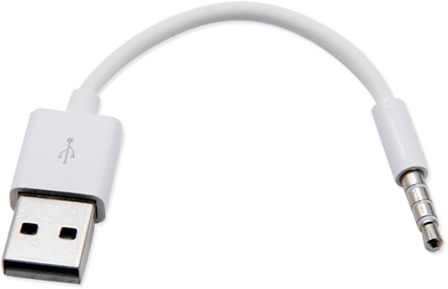 Amazon | For iPod Shuffle 3rd 4th 5th 6th 7th MP3 ケーブル 交換用