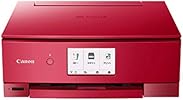 Amazon.co.jp: Canon TS8430 Pixus A4 Inkjet All-in-One Printer, Red