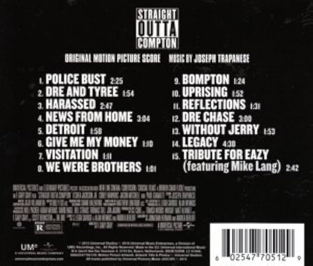 Amazon.com: Straight Outta Compton (Original Motion Picture Score