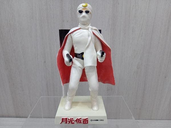昭和レトロ 月光仮面 アニメ版 空気ビニール人形 フィギュア 新品未