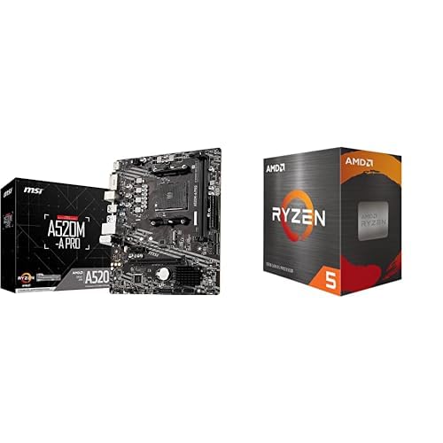 Amazon.co.jp: 【CPUセット】MSI マザーボードA520M-A PRO MB5136 +