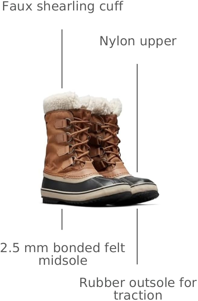 Amazon.com | SOREL Women's Winter Carnival Waterproof Boot - Camel