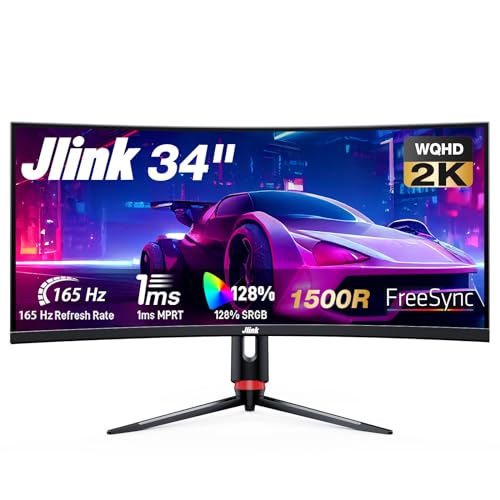 Amazon.co.jp: Jlink モニター 34インチ ウルトラワイド 3440*1440P
