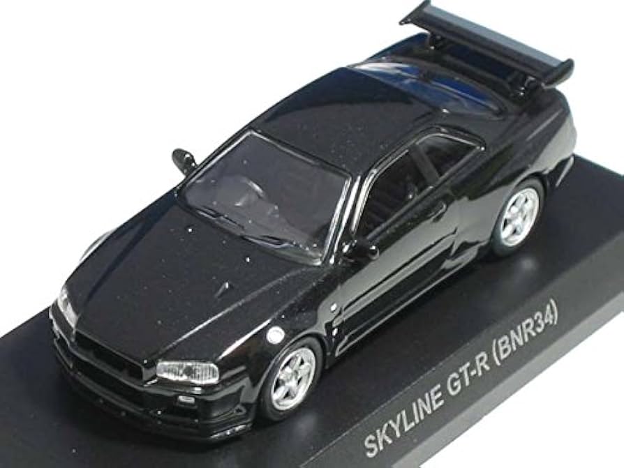 未開封品　京商　スカイラインＧＴ－Ｒ（Ｒ３４）リミテッドコレクション 京商 1/64 日産 スカイライン GT-R BNR34 イエロー シークレット & NEO