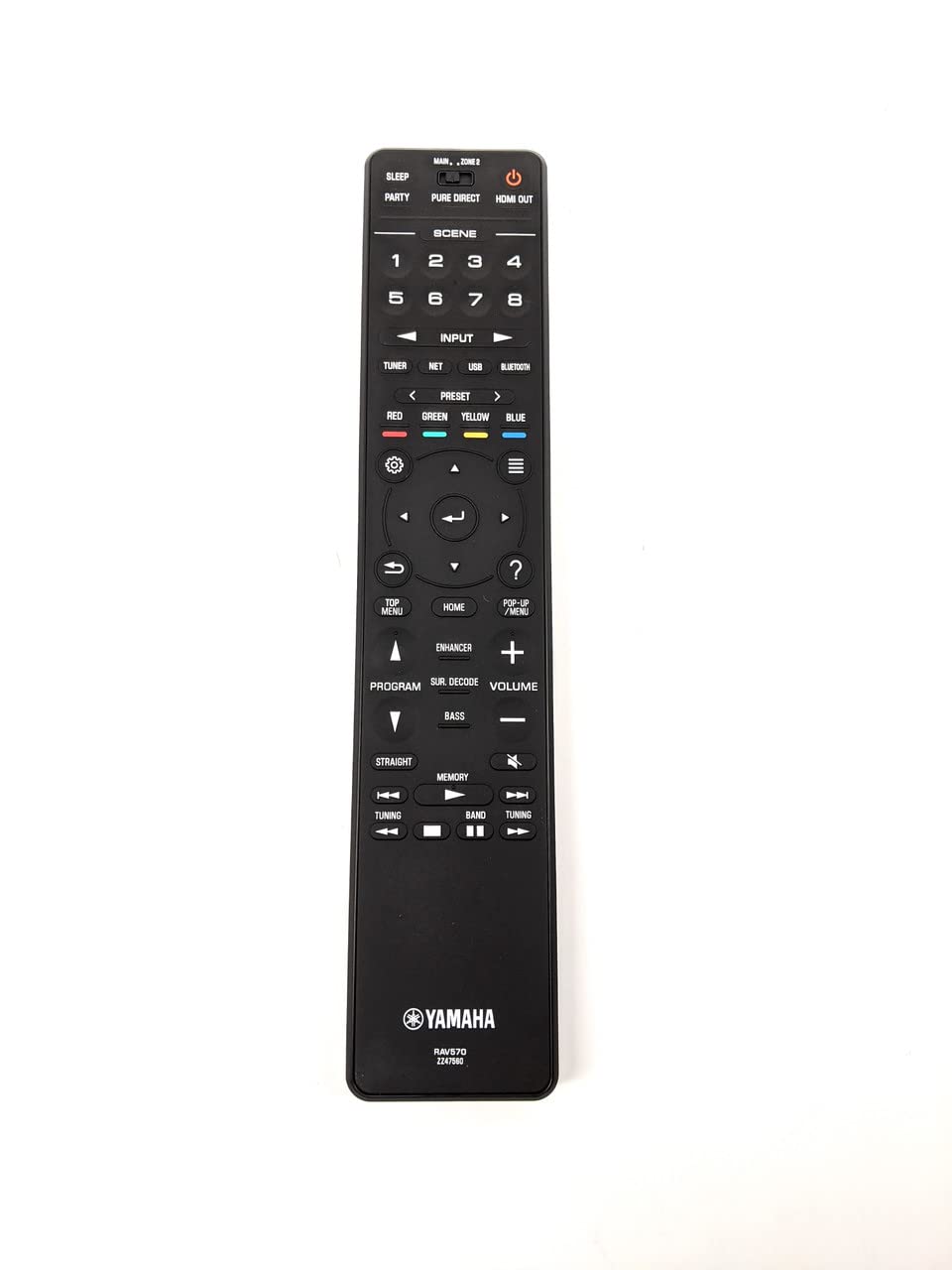 Amazon.com: ZZ475600 RAV570 RXV685 RXA780 Yamaha Remote Control