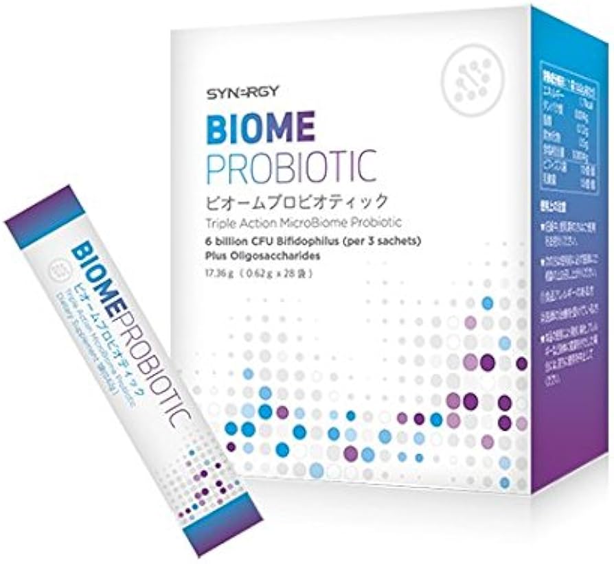 Amazon.co.jp: シナジー ビオームプロビオティック 28袋 : 食品・飲料