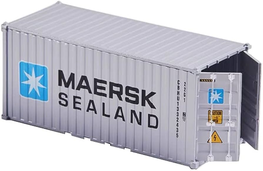 Amazon | 1/64 you&car ジオラマ maersk マースク コンテナ | 鉄道模型