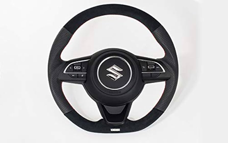 Amazon | TRUST(トラスト) GReddy ステアリング オールレザー レッド