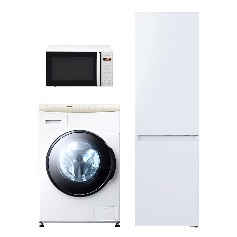 Amazon | アイリスオーヤマ 新生活セット 家電セット 3点セット ドラム