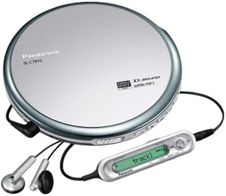 Amazon.co.jp: パナソニック ポータブルCDプレーヤー シルバー SL