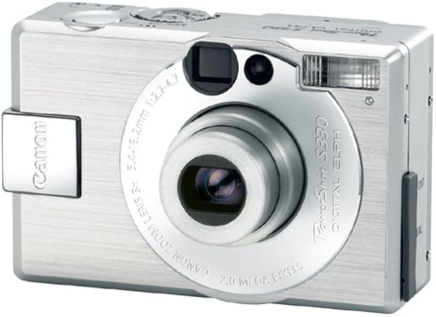 Amazon.com : Canon PowerShot S330 2MP Digital ELPH Camera w/ 3x
