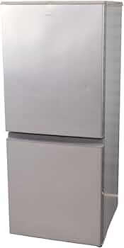 Amazon.co.jp: AQR-13H-S(ブラッシュシルバー) 2ドア冷蔵庫 右開き