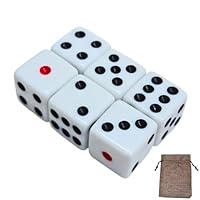 Amazon | サイコロ 10mm 6個 ☆ 選べる 種類 数量 ☆ 収納用の小袋付き