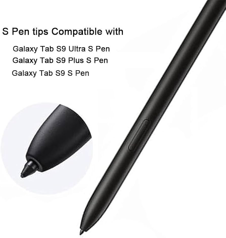 Amazon.com: 10 PCS Galaxy Tab S9 S Pen Soft Tips/Nibs Compatible