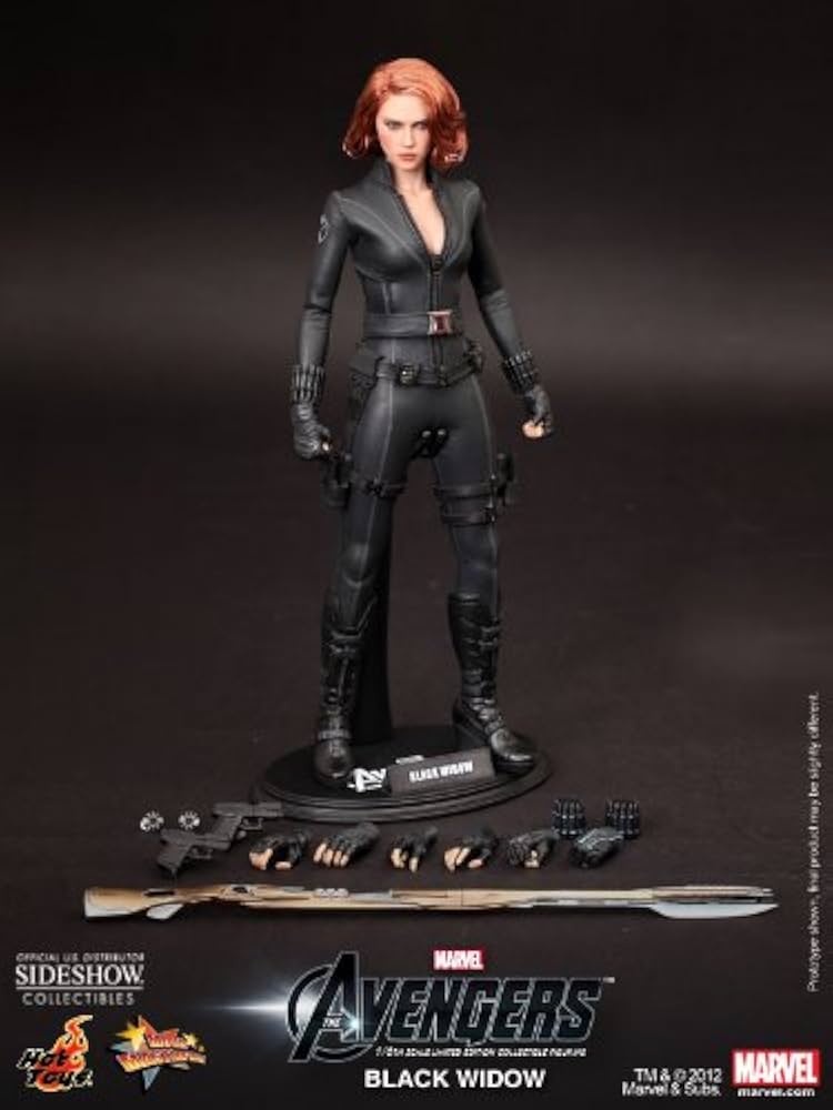 Amazon.com: Hot Toys Avengers Black Widow Movie Masterpiece Series
