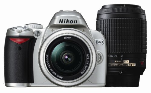 Amazon | Nikon デジタル一眼レフカメラ D40 ダブルズームキットII
