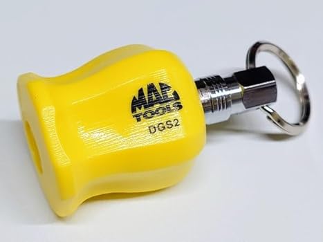 Amazon.co.jp: MACツール グリップキーホルダー, オレンジ/イエロー