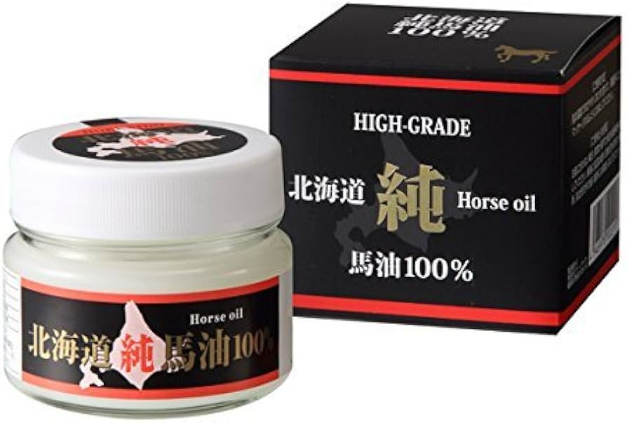 Amazon | 北海道 純 馬油 クリーム 100 (馬油100%) | 北海道馬油