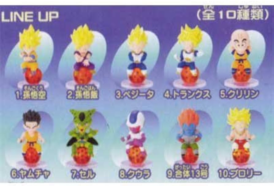 Amazon.co.jp: 食玩 ドラゴンボールZキャラプッチ 集う超戦士編