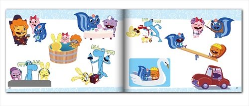 Amazon.co.jp: ハッピーツリーフレンズ公式設定画&イラスト集 : おもちゃ