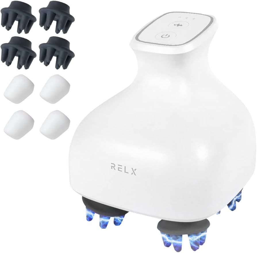 Amazon | RELX 【AbemaTVで紹介】 EMS ヘッドスパ IPX7防水【日本企業