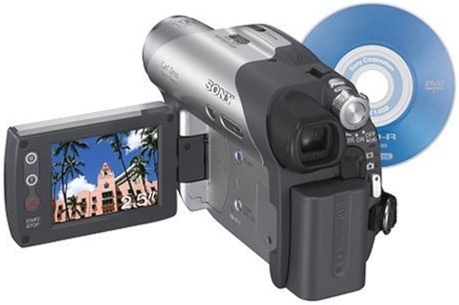 Amazon.com : Sony DCR-DVD105 DVD Handycam Camcorder with 20x