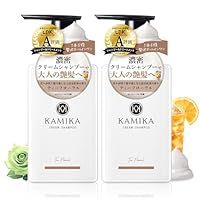 Amazon | KAMIKA カミカ クリームシャンプー 2本 [ オールインワン