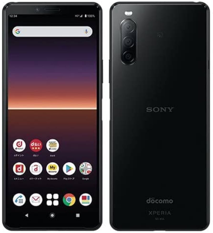Amazon | 【整備済み品】 SONY docomo Xperia 10 II SO-41A ブラック