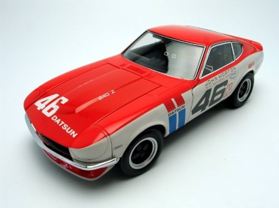 Amazon | 京商オリジナル 1/18 Datsun 240Z BRE #46 完成品 | ミニカー
