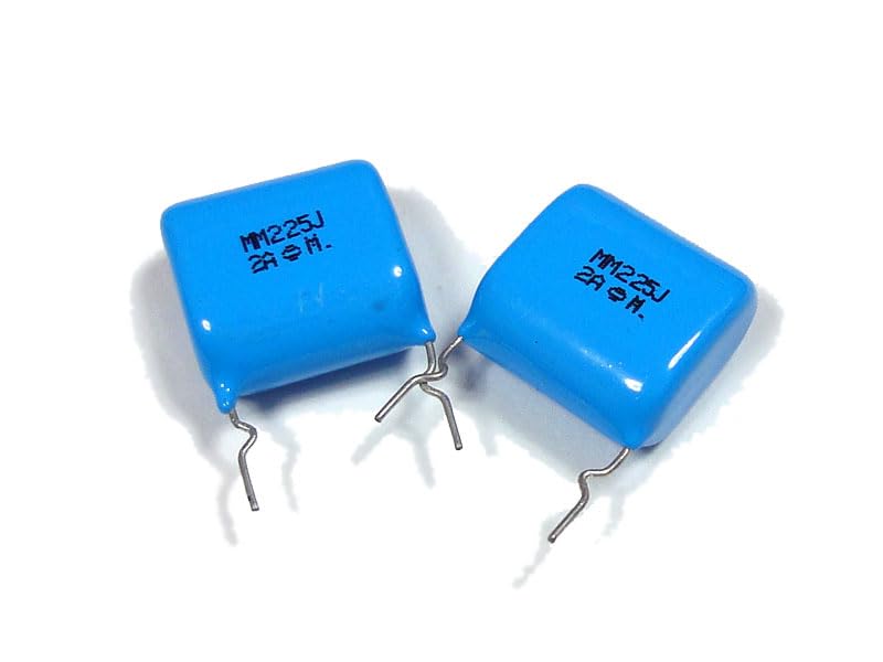 Amazon.co.jp: タイツウ METフィルムコンデンサ MM x2個組 100V/2.2μF