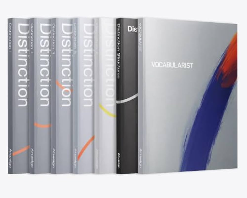 Amazon.co.jp: Distinction 6冊 + Vocabularist セット【オリジナル