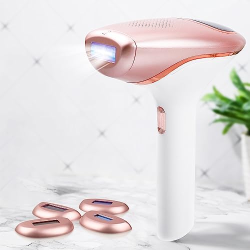 9段階の強さ調節が可能な家庭用光脱毛マシン