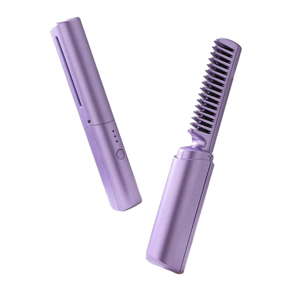 Amazon | 【TAMBAオリジナル1年サポート】ミニ ヘアアイロン ブラシ