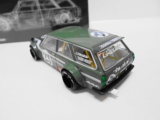 Amazon.co.jp: MINI GT 街道ハウス ダットサン 510 ワゴン ミニカー