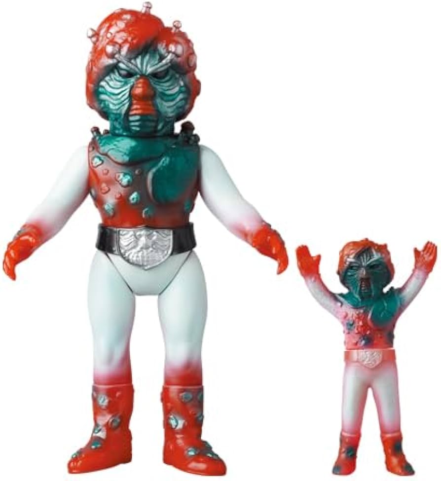 Amazon.co.jp: 東映レトロソフビコレクション キノコモルグ(新色)+