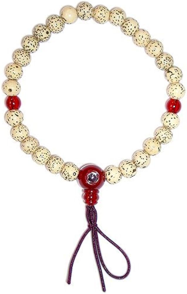 Amazon｜仏壇屋 滝田商店 厄除け本尊入り腕輪念珠 星月菩提樹(卯年